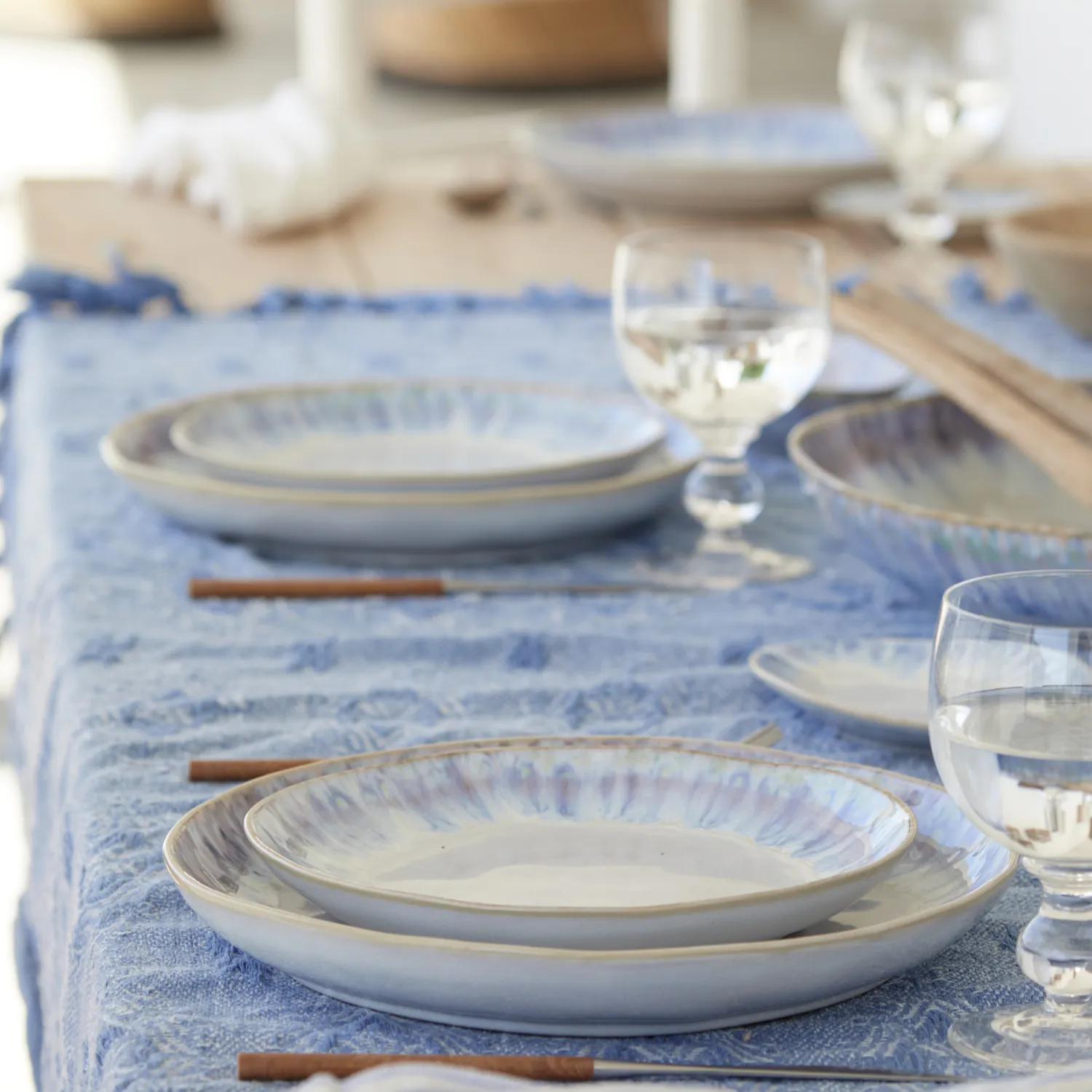 Costa Nova Brisa Salad Plates, Set of 6