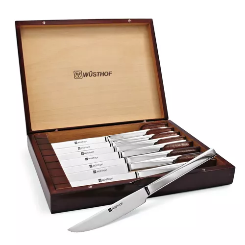 Wüsthof 8-Piece Steak Knife Set in Presentation Box Wüsthof 8-Piece Steak Knife Set in Presentation Box