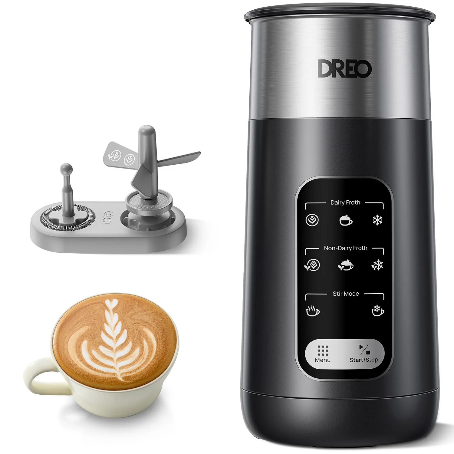 Dreo BaristaMaker Milk Frother Air