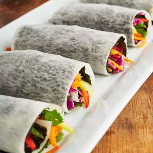Rainbow Spring Rolls