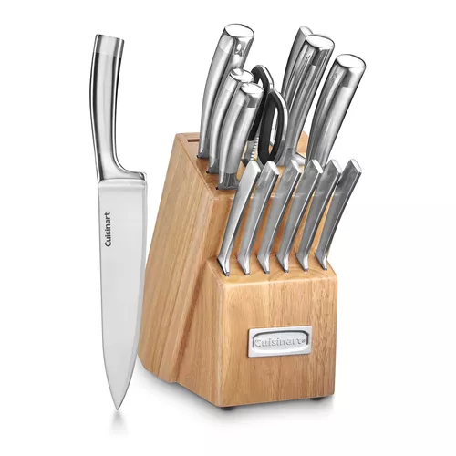 Cuisinart Pro 15-Piece Stainless Steel Knife Block Set
