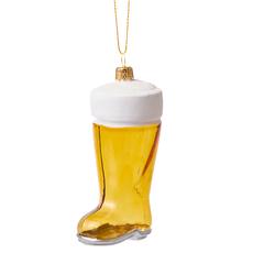 Sur la table Beer Boot Ornament