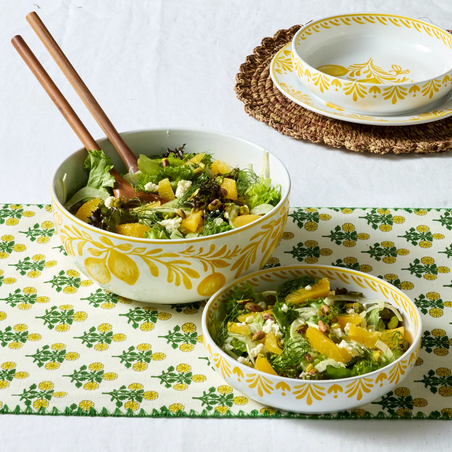 Sur La Table Citrus Bloom Serving Bowl