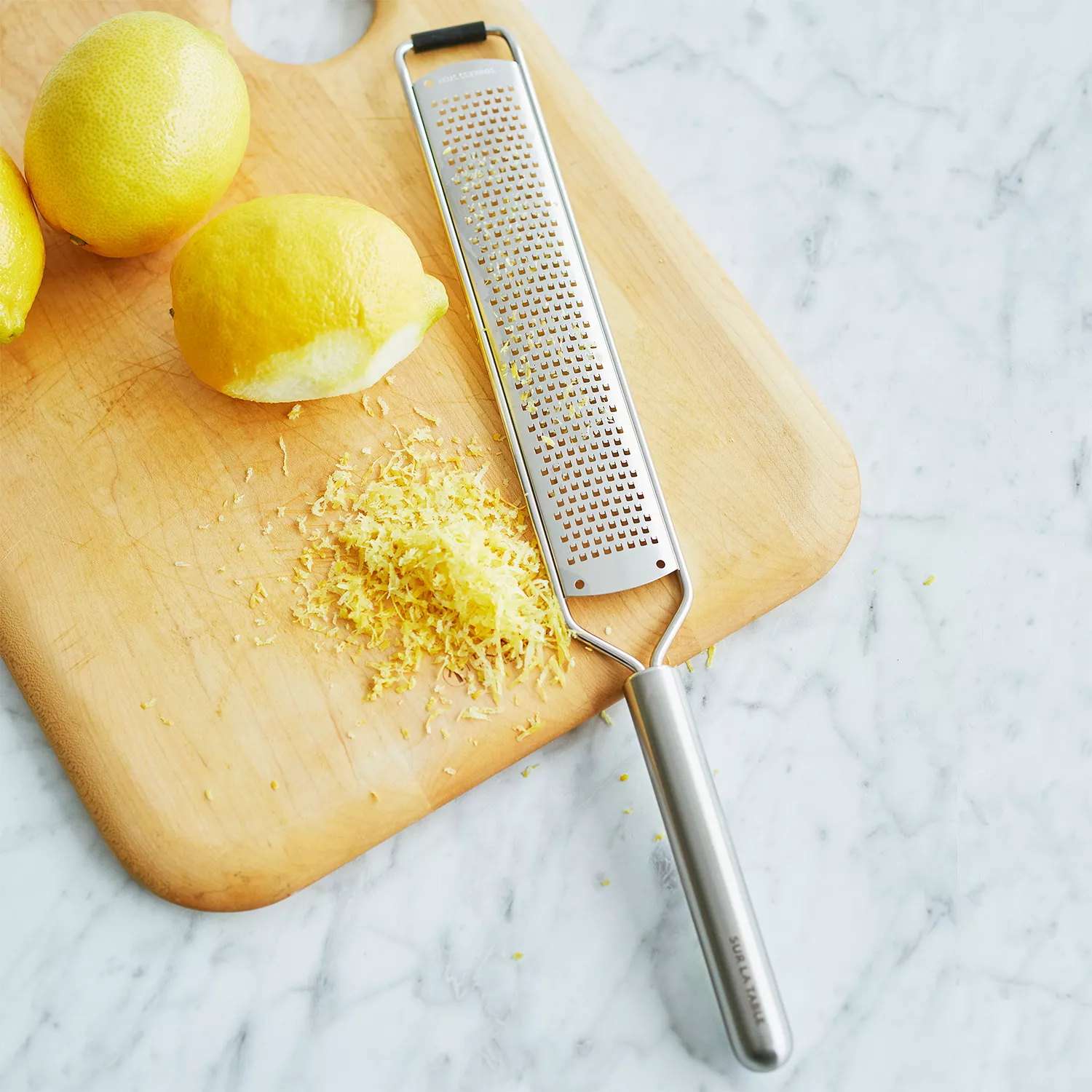 Sur La Table Stainless Steel Rasp Grater, Silver