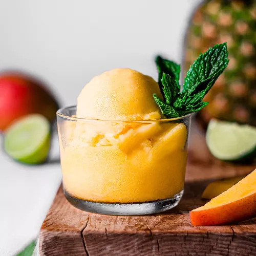 Pineapple Mango Sorbet