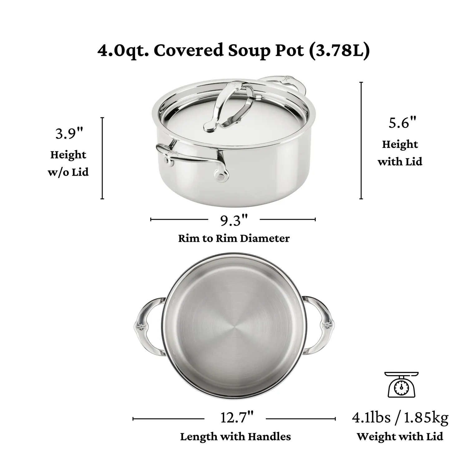 Hestan ProBond Luxe Stainless Steel Soup Pot