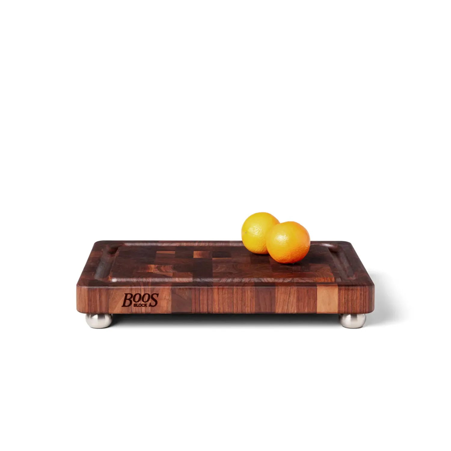 John Boos End-Grain Cutting Boards w/ Juice Groove & Feet, 18" x 12" x 1.75"