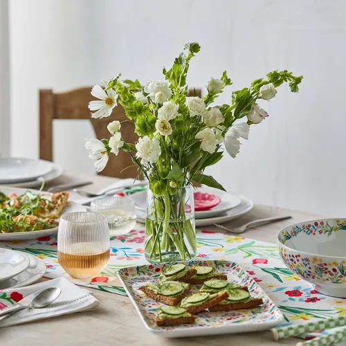 Sur La Table Floral Rectangular Platter