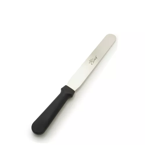 Ateco Straight Plastic-Handle Icing Spatula, 8"