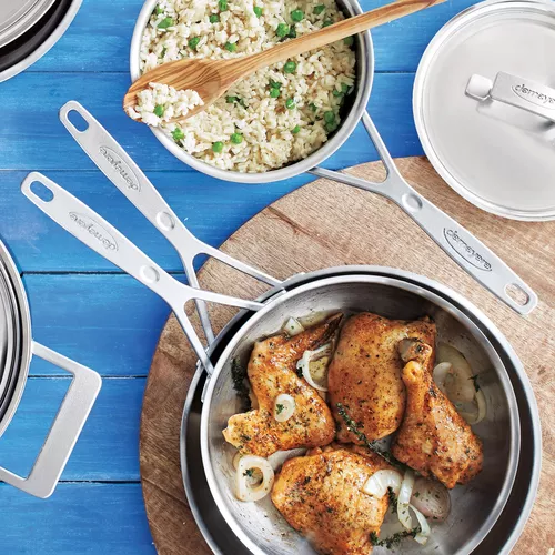 Roasted Chicken with Farro and Spring Peas