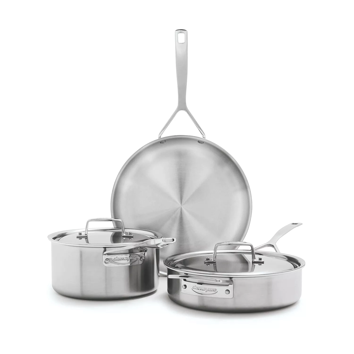 Demeyere Essential5 5-Piece Stainless Steel Cookware Set