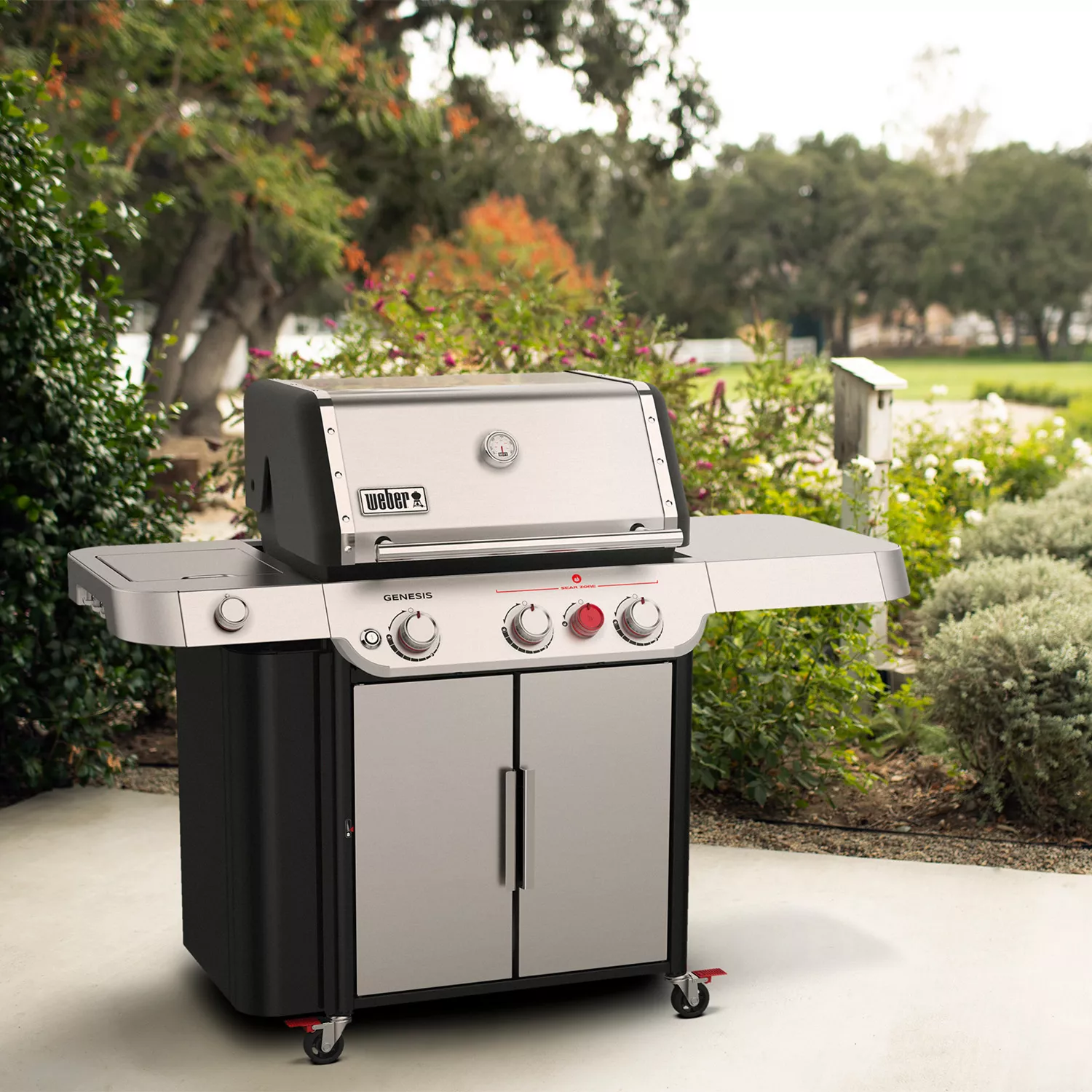 Weber Genesis S-335 Three-Burner Gas Grill, Liquid Propane