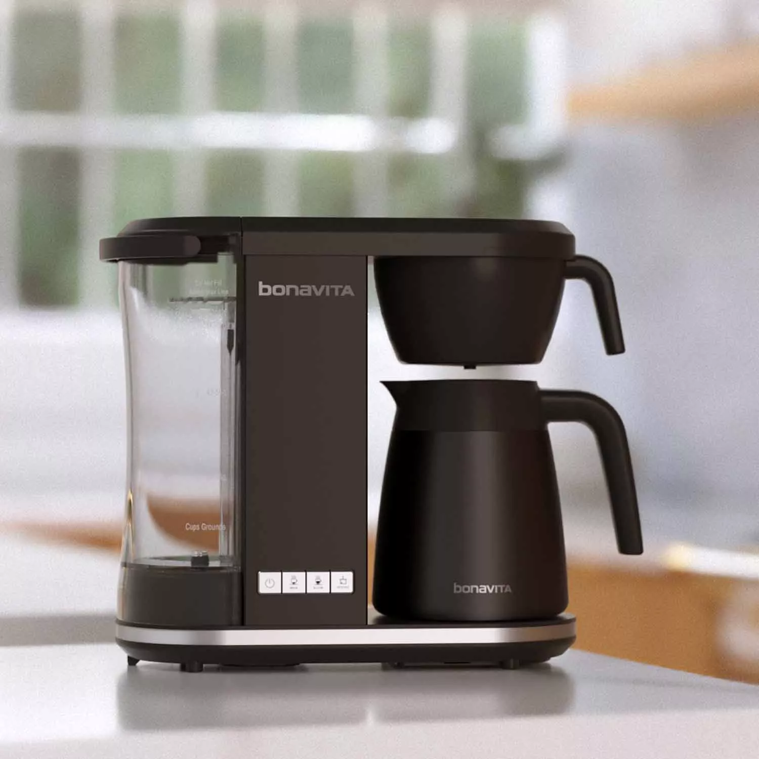 Enthusiast 8-Cup Drip Coffee Brewer with Thermal Carafe – SCA Certifie –  Bonavita