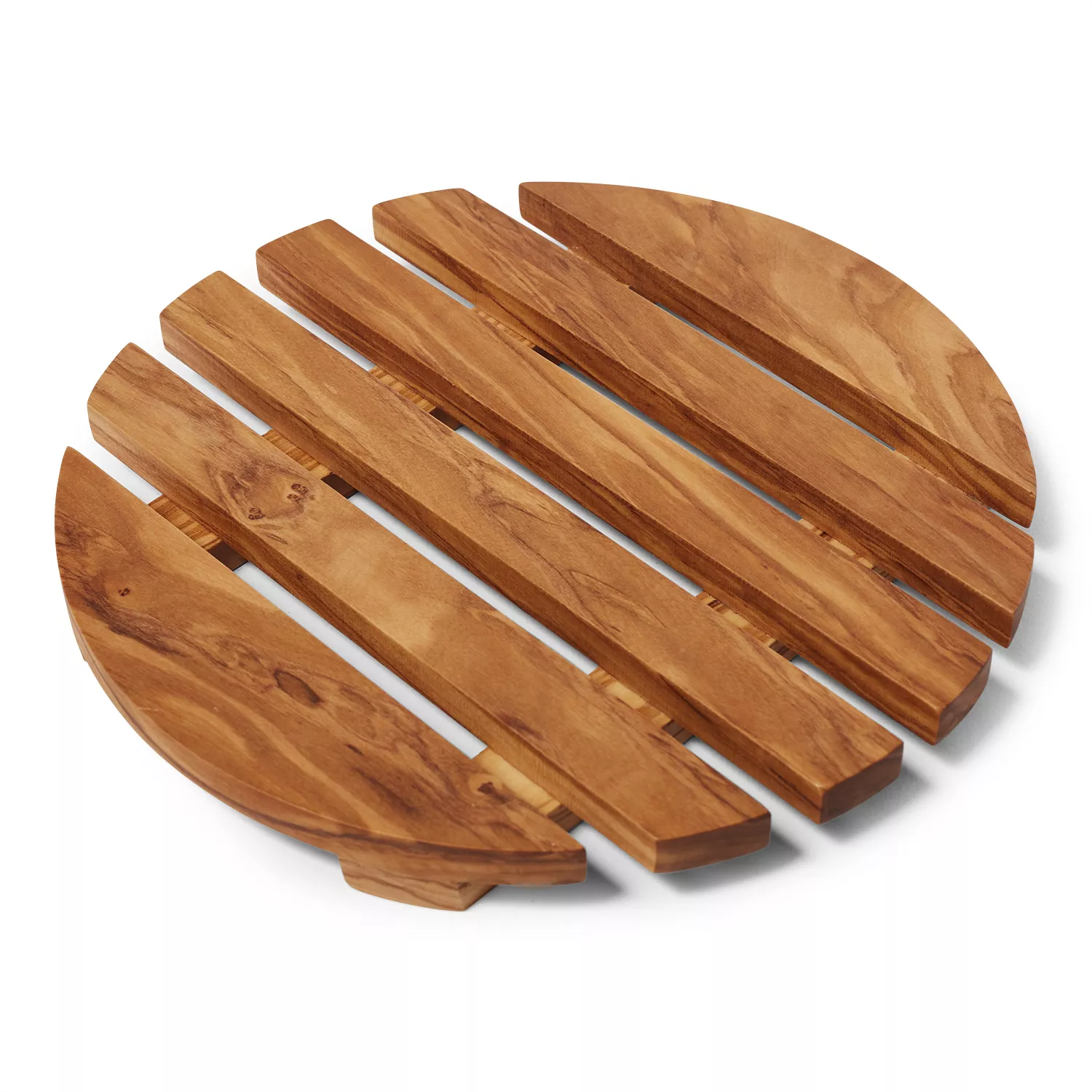 Sur La Table Olivewood Round Trivet | Sur La Table