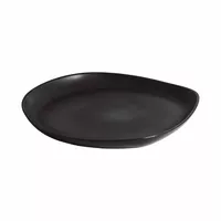Gharyan Stoneware Round Serving Platter, 16"