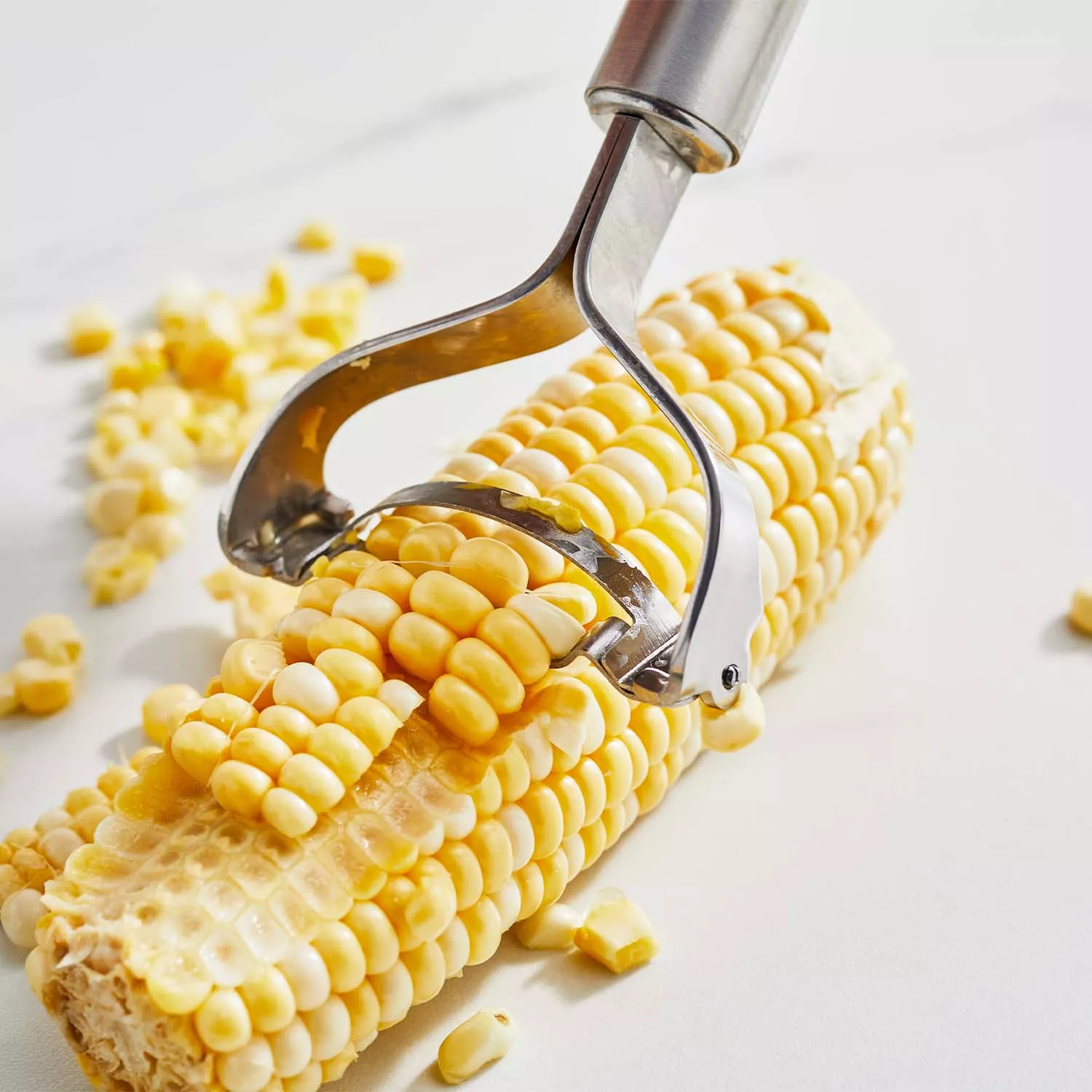Sur La Table Stainless Steel Corn Stripper