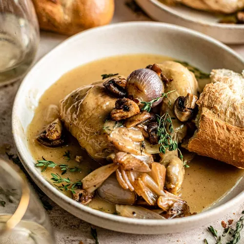 Coq Au Vin Blanc