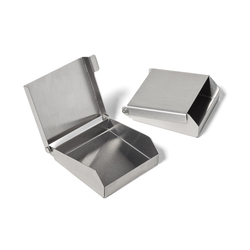 Sur La Table Stainless Steel Smoking Pucks, Set of 2