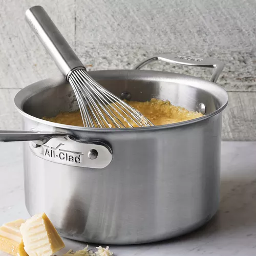 All-Clad D5 Brushed Stainless Steel Saucepans