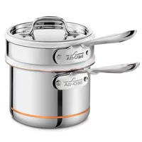 All-Clad Copper Core Double Boiler, 2 qt.