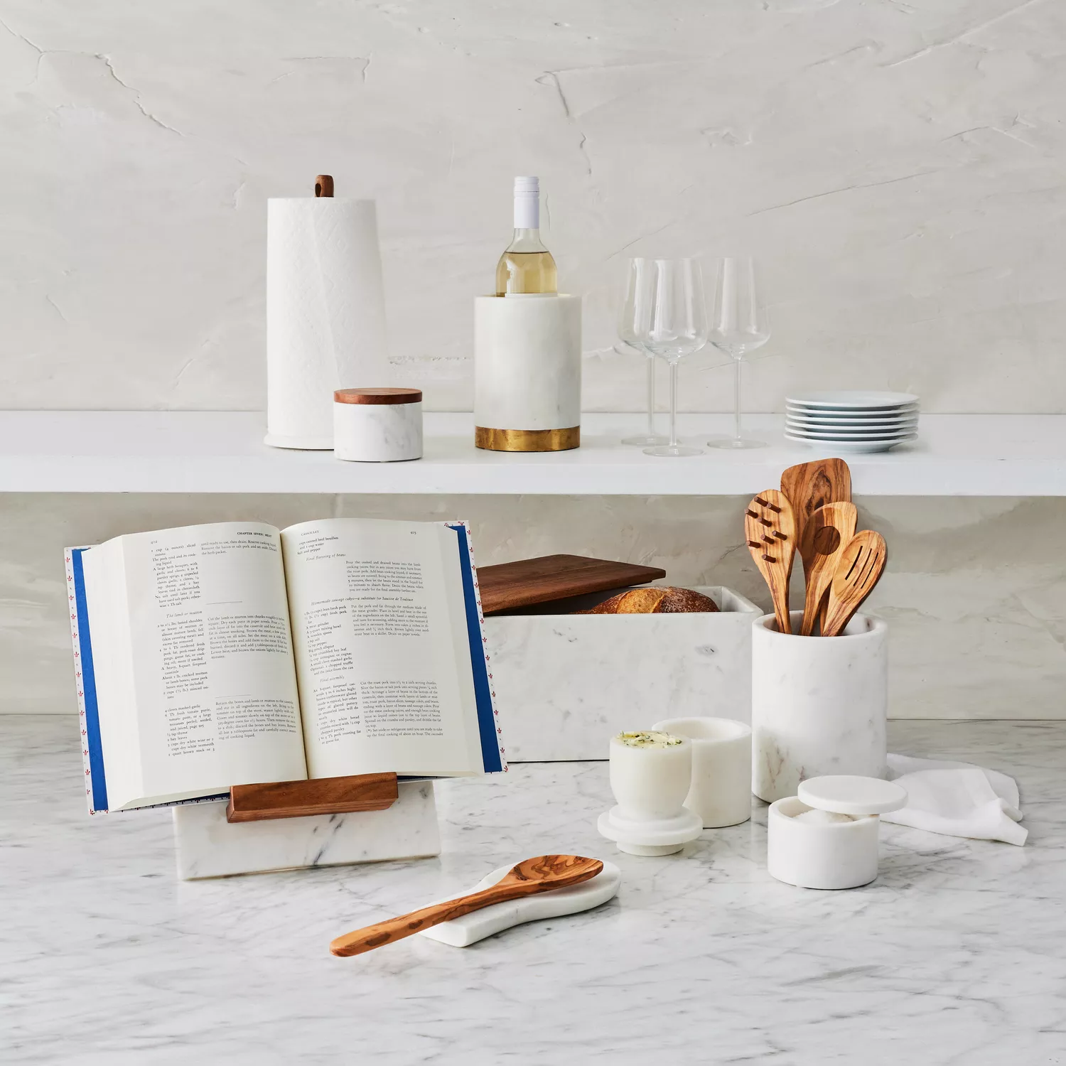 Sur La Table Marble Salt Keeper