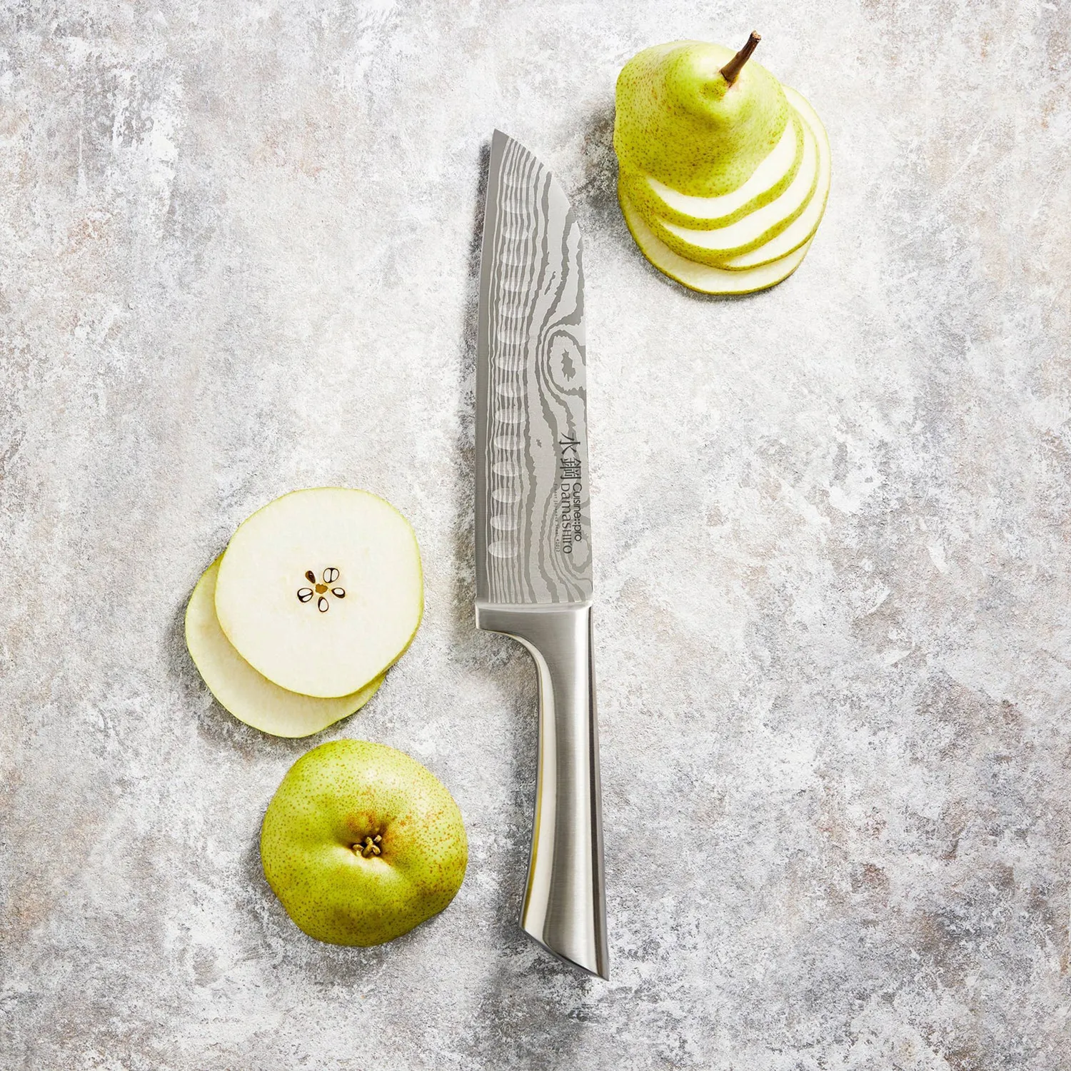 Cuisine::pro® Damashiro® 6.5" Santoku Knife 