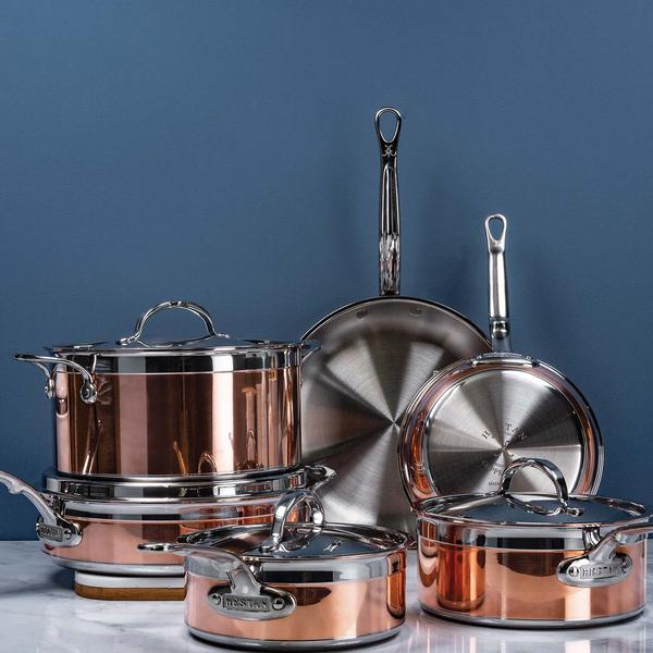 Hestan CopperBond 10-Piece Cookware Set - thumbnail 4