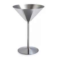 Sur La Table Stainless Steel Martini Glass