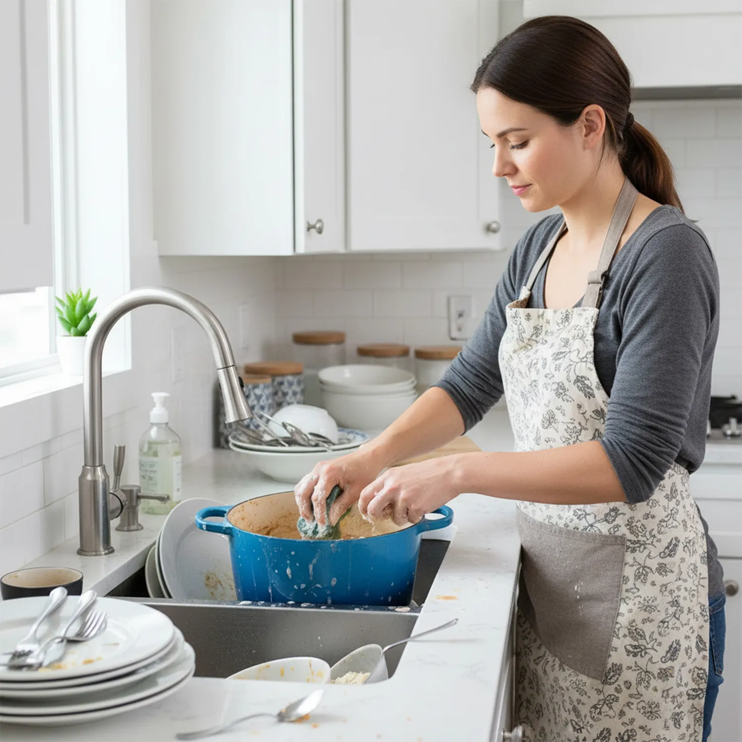 Le Creuset Signature Deep Round Dutch Oven, 6.5 qt.