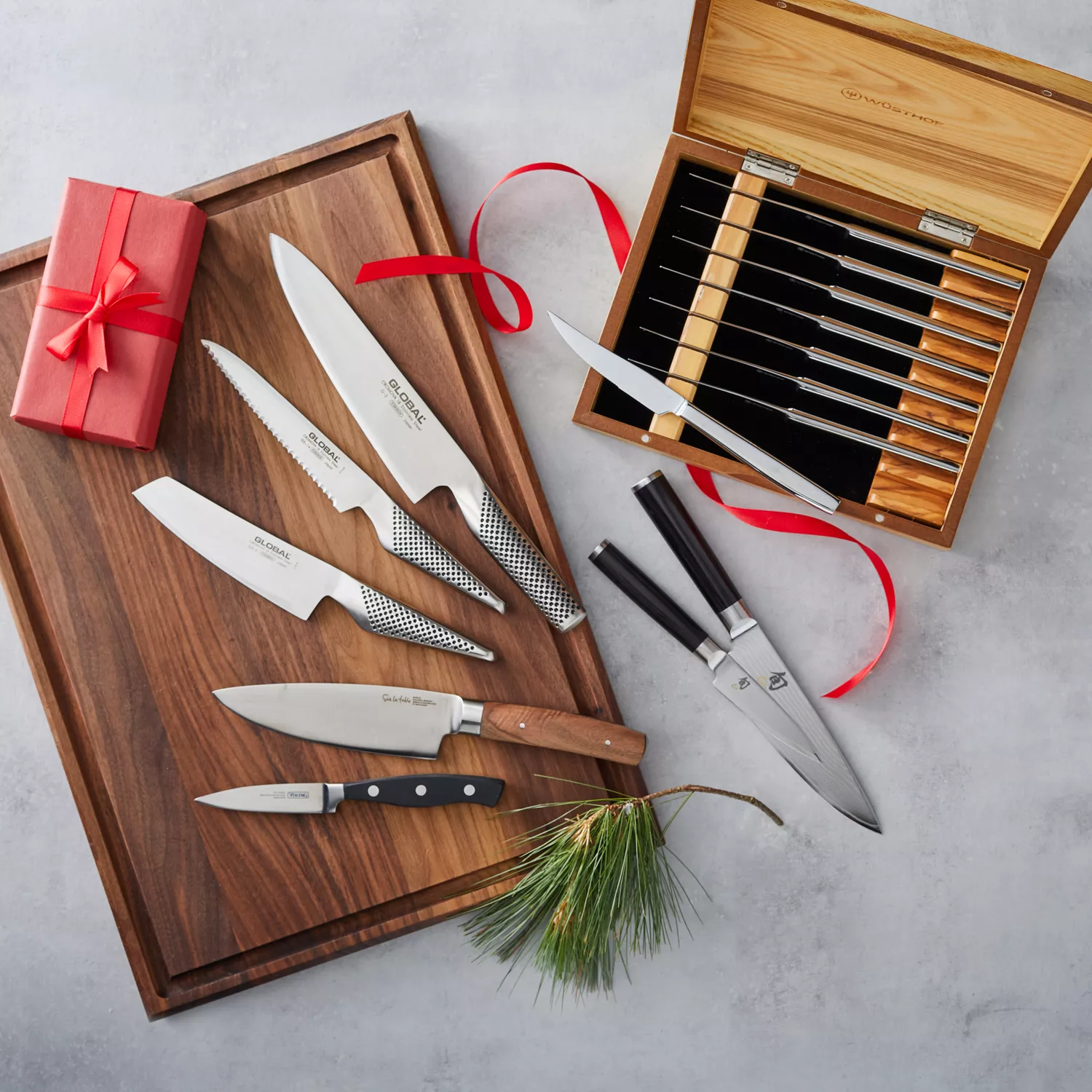 Shun Classic 4-Piece Essentials Knife Set