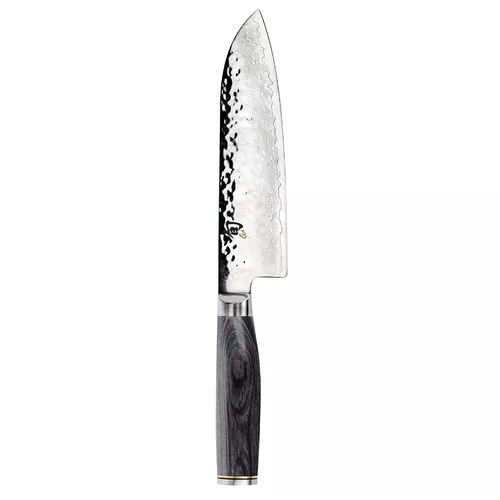 Shun Premier Grey Santoku Knife, 7&#34;