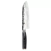 Shun Premier Grey Santoku Knife, 7&#34;