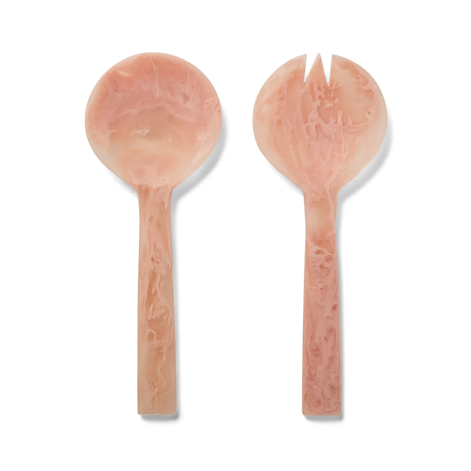 Sur La Table Pink Resin Servers, Set of 2
