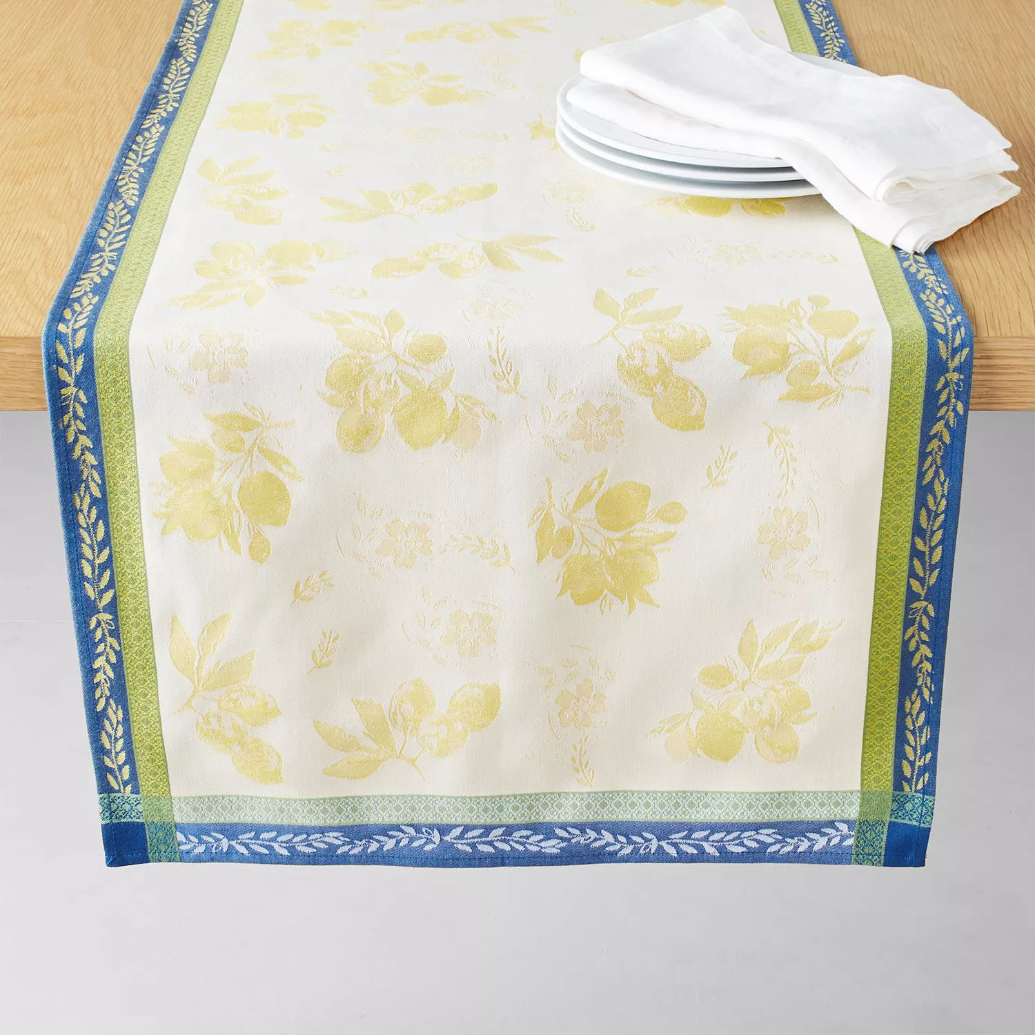 Sur La Table Citrus Jacquard Runner