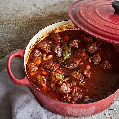 Beef Bourguignon from Le Creuset