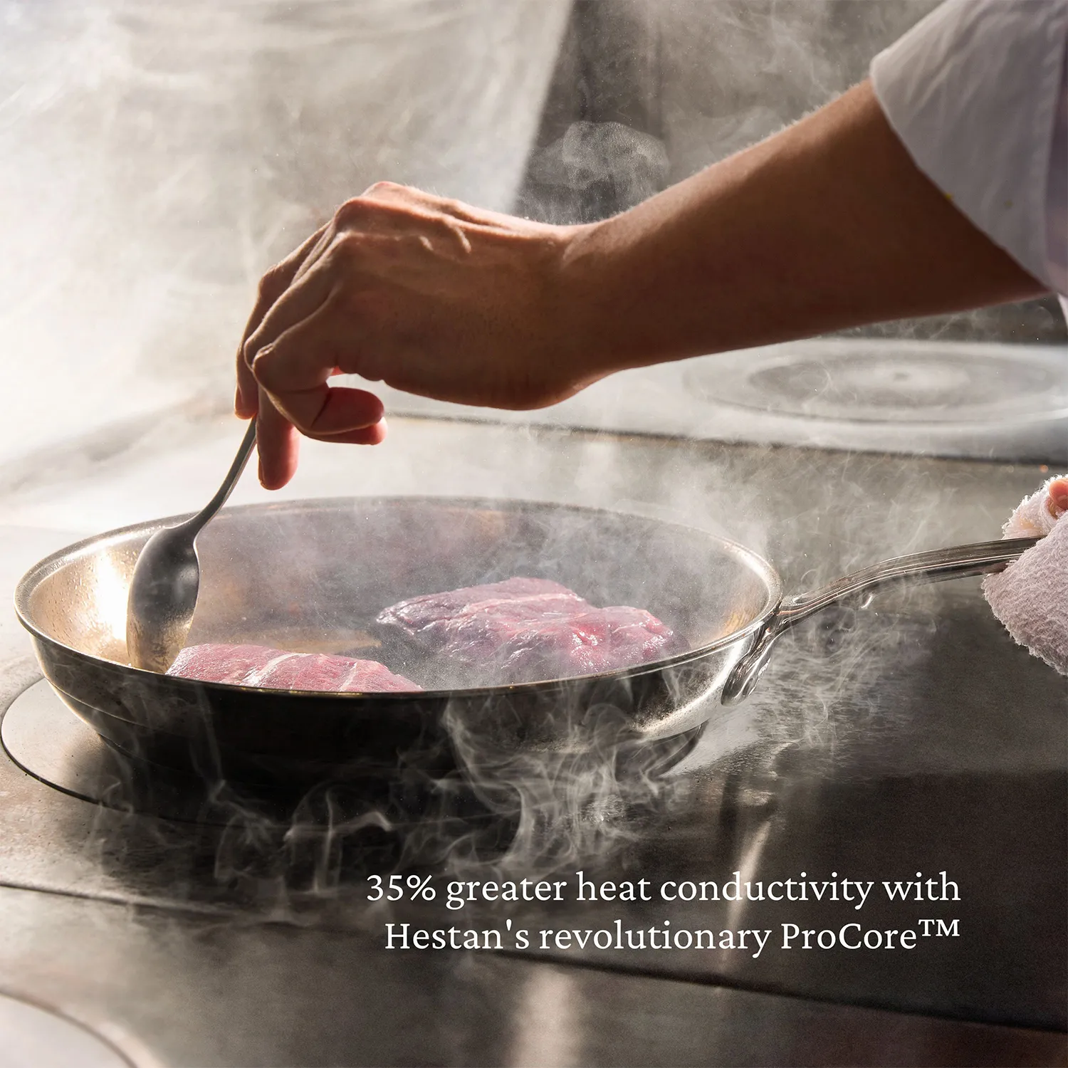Hestan ProBond Luxe Stainless Steel Skillet