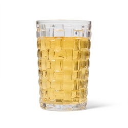 Sur La Table Basketweave Highball Glass
