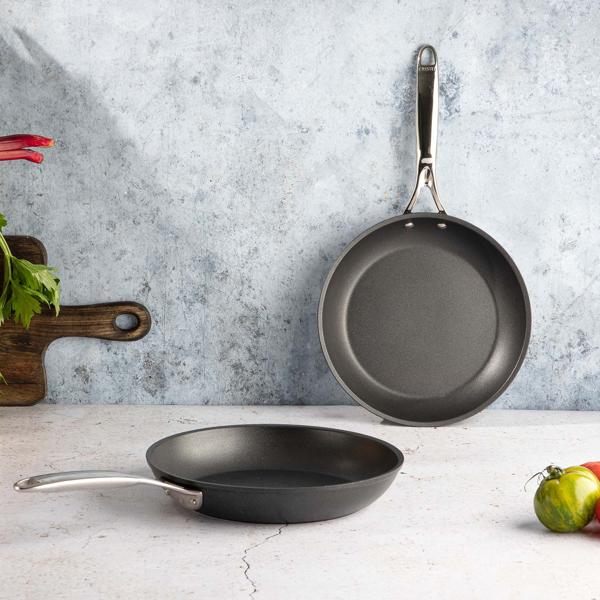 Cristel Castel’Pro ULTRALU Nonstick Skillets, 8" and 9.5" Set