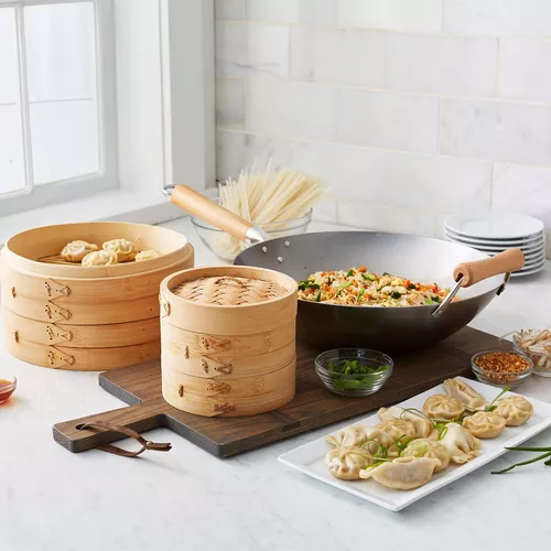 Sur La Table Bamboo Steamer, 6&#34;