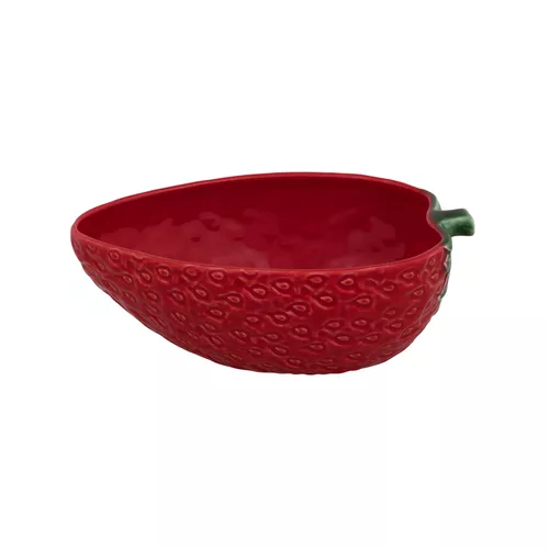 Bordallo Pinheiro Strawberry Bowl 13.5 oz., Set of 2