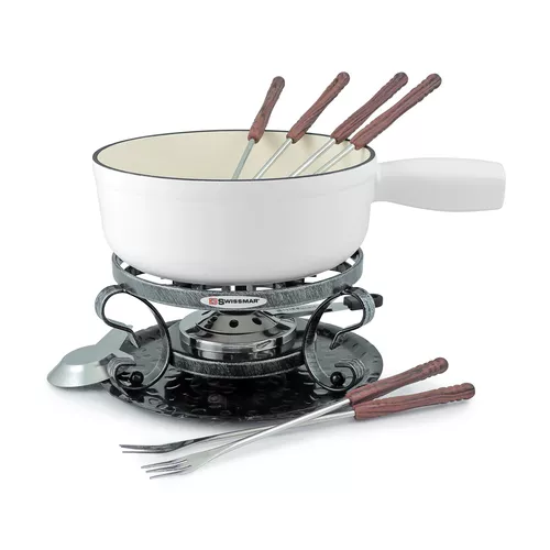 Staub Cast Iron Mini Fondue Set .25 Quart