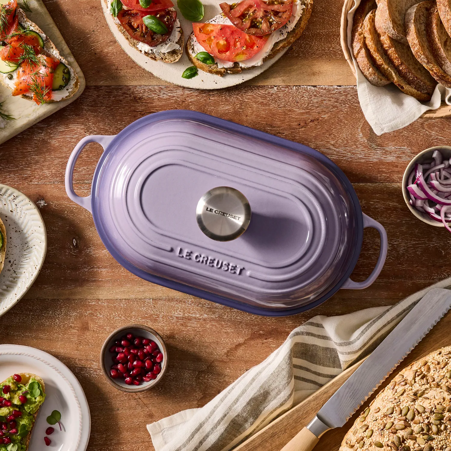 Le Creuset Signature Oval Bread Oven, 1.5 qt.