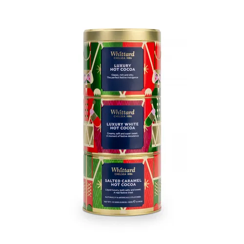Whittard Hot Cocoa Stacking Tins