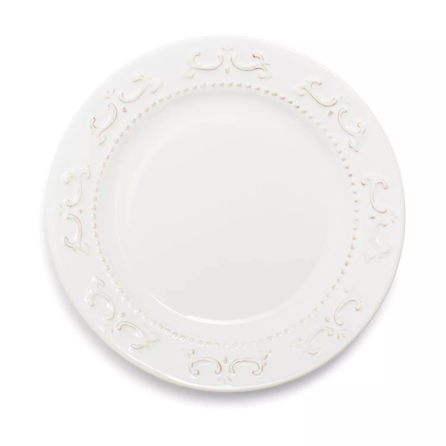Sur La Table Pearl Stoneware Dessert Plates, Set of 4