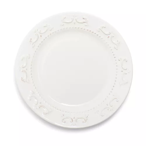 Sur La Table Pearl Stoneware Dessert Plates, Set of 4