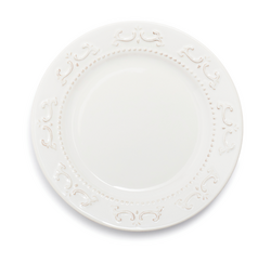 Pearl Stoneware Dessert Plates, Set of 4