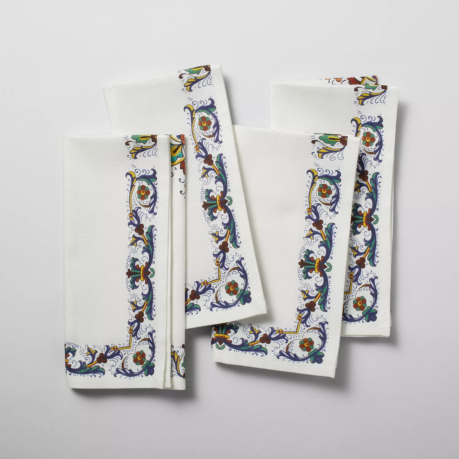 Sur La Table Deruta Napkins, Set of 4