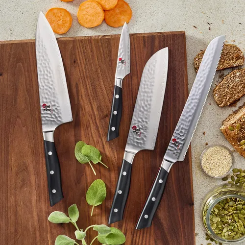 Miyabi Hisho Granton Santoku Knife