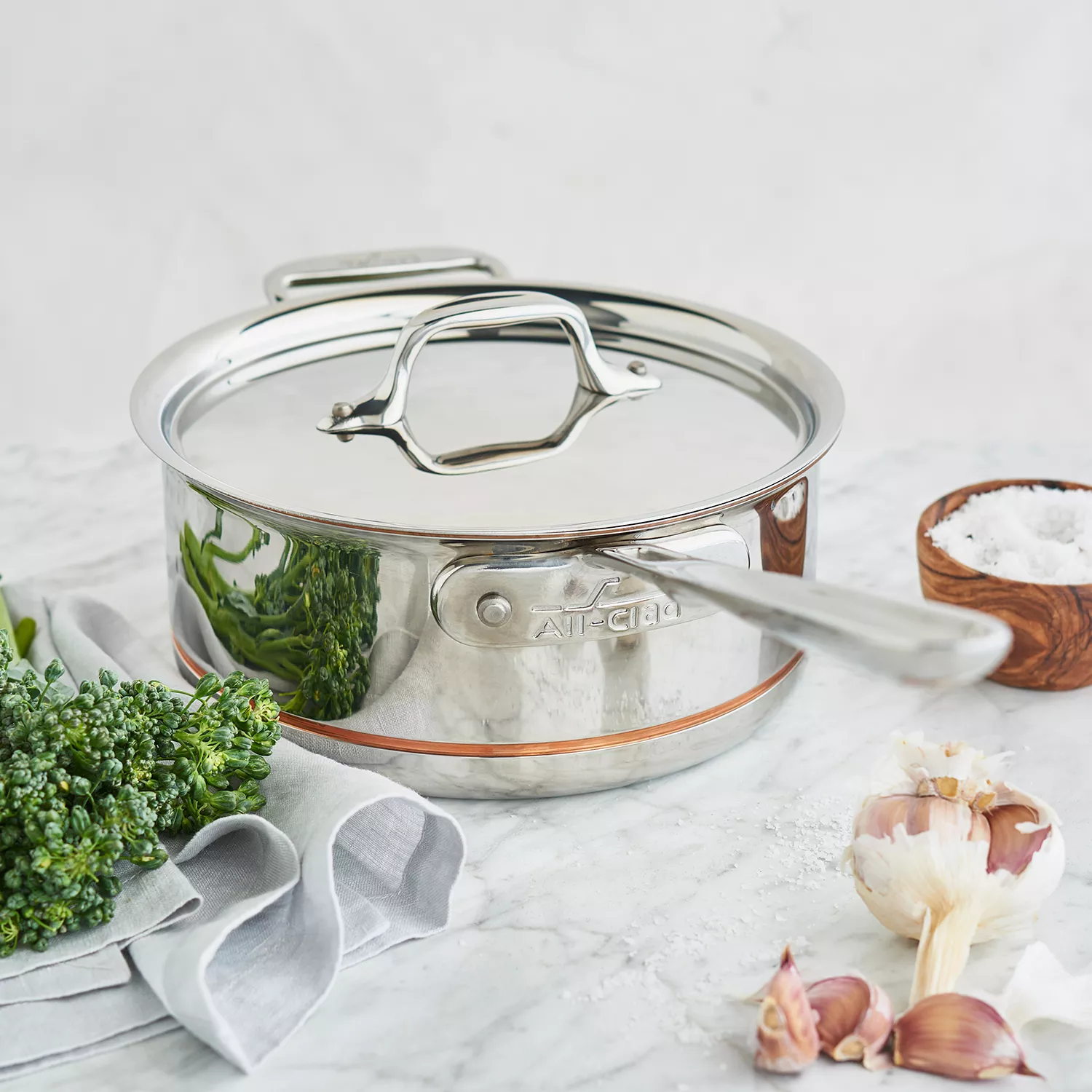 All-Clad Copper Core Saucepans