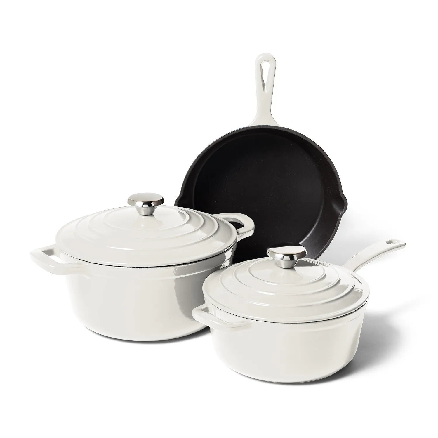 Sur la table Enameled Cast Iron 5-Piece Set